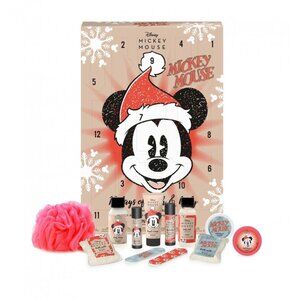 MAD BEAUTY x Disney Mickey Jingle 12 Days Advent Calendar Bath & Body Set